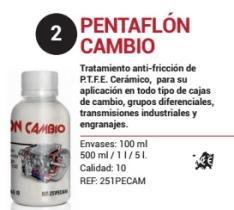 Pentaflon 251-PECAM - TRATAMIENTO PENTAFLON CAMBIO 100 ML